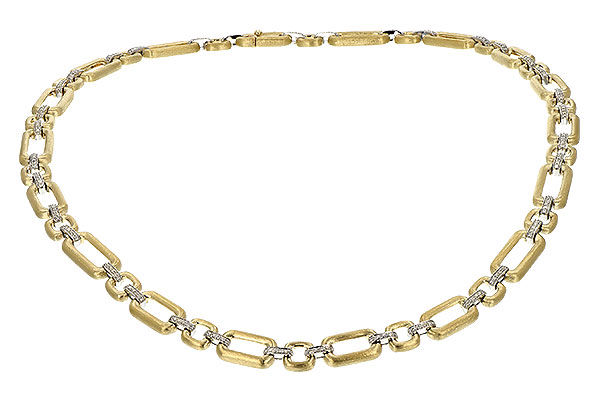 G235-31736: NECKLACE .80 TW (17 INCHES)