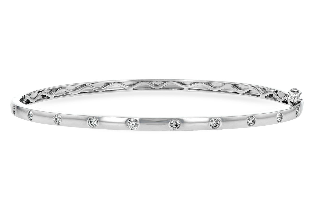 G235-32673: BANGLE BRACELET .40 TW