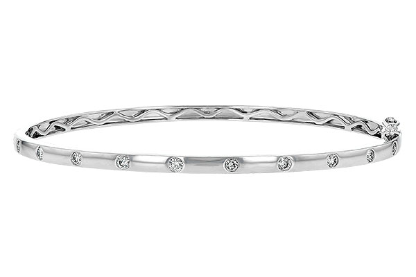 G235-32673: BANGLE BRACELET .40 TW