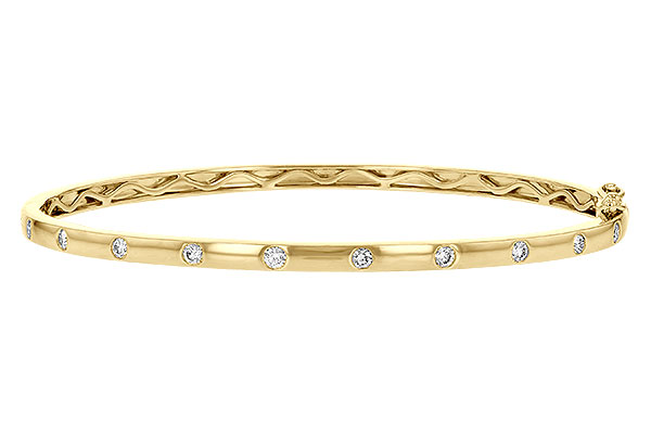 G235-32673: BANGLE BRACELET .40 TW