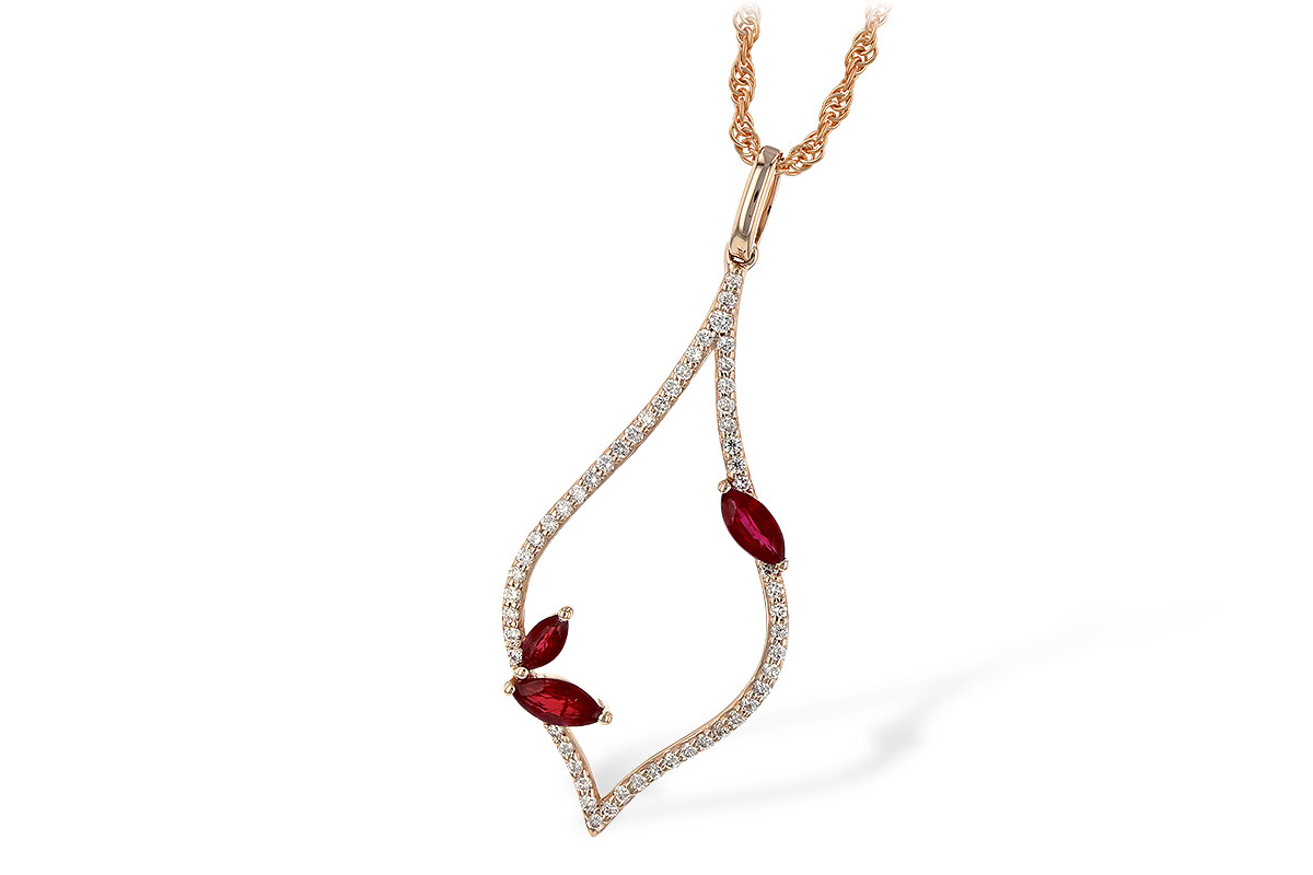G236-19045: NECK .36 RUBY .56 TGW