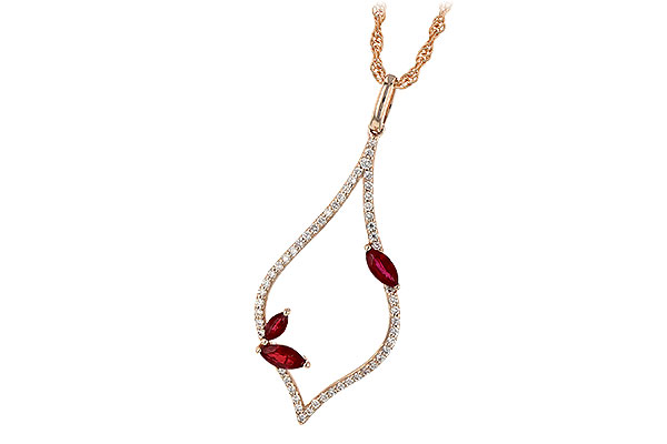 G236-19045: NECK .36 RUBY .56 TGW