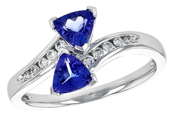 G236-19082: LDS RG .77 TW TANZANITE .90 TGW