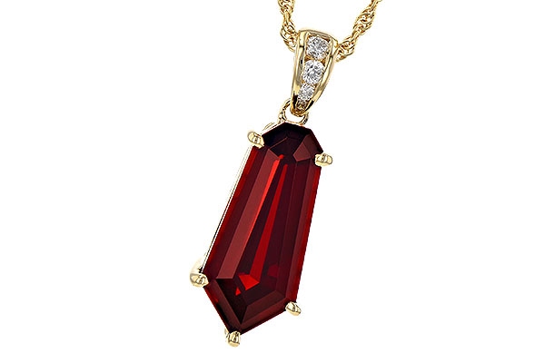 G236-26273: NECK 3.44 GARNET 3.50 TGW