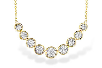 G318-94509: NECKLACE 1.00 TW