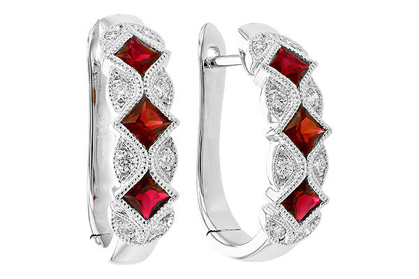 G318-97236: EARR .75 RUBY .87 TGW