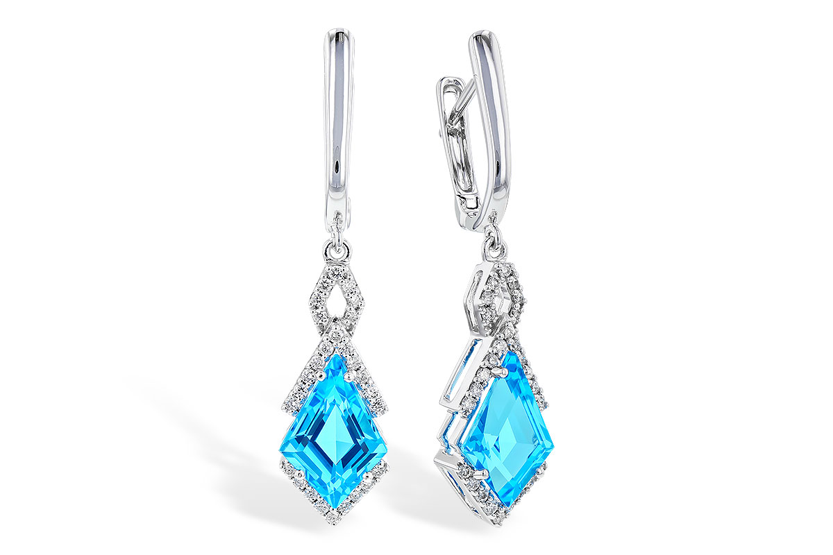 G319-84491: EARR 2.72 TW BLUE TOPAZ 2.90 TGW
