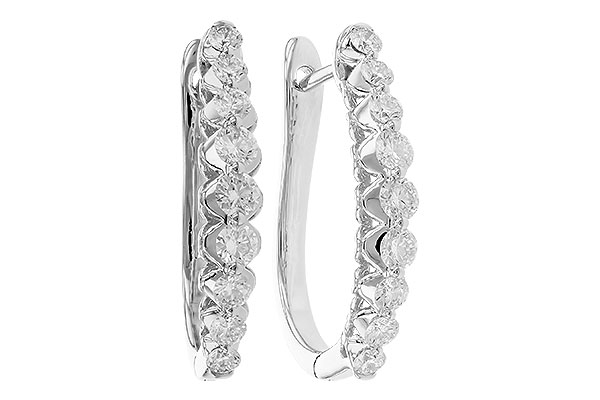 G319-85382: EARRINGS 1.00 TW