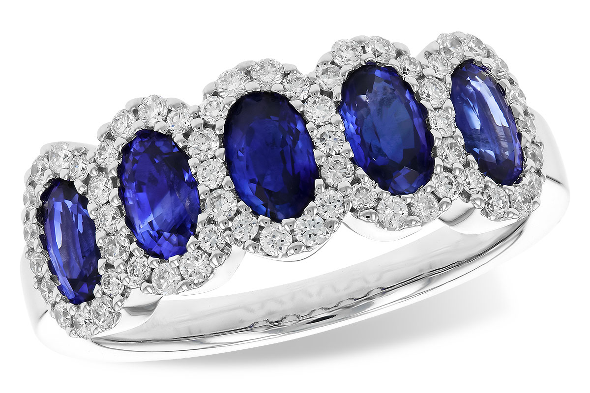 G319-89936: LDS WED RG 1.54 SAPPHIRE 1.90 TGW