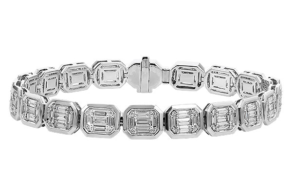 G319-89991: BRACELET 2.50 BAG 2.80 TW (7")