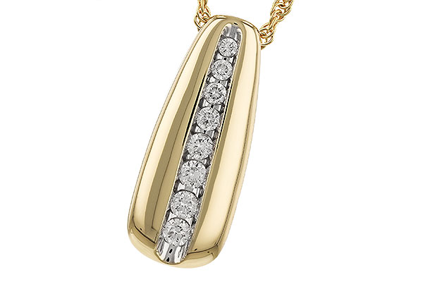 G319-90827: NECKLACE .25 TW