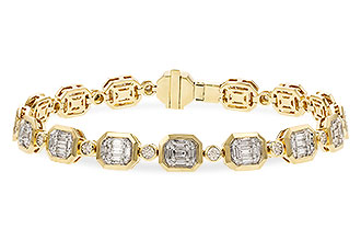 G320-73591: BRACELET 1.02 BAG 1.30 TW (7")