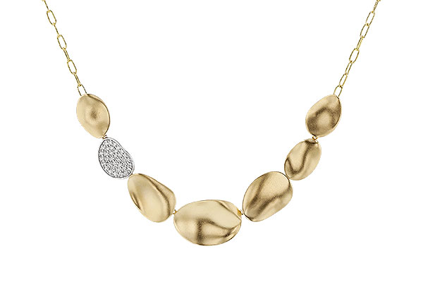 G320-74527: NECKLACE .38 TW (18")