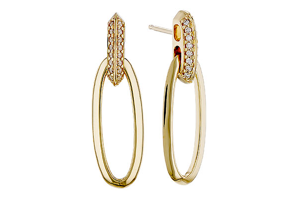G320-77182: EARRINGS .15 TW
