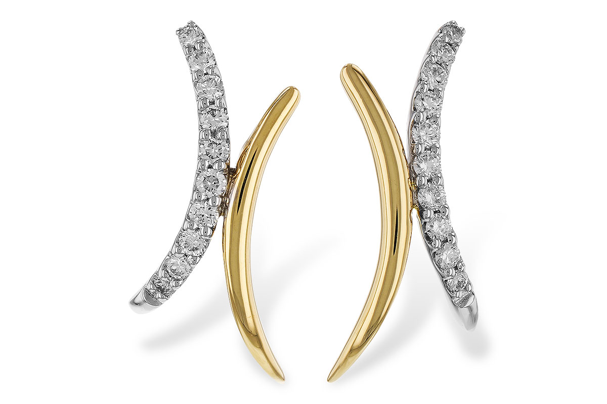 G320-78154: EARRINGS .15 TW