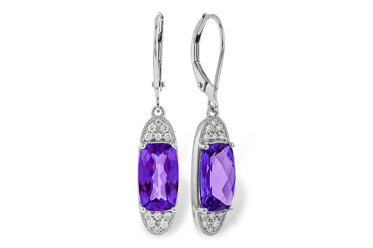 G320-78173: EARR 3.20 TW AMETHYST 3.36 TGW