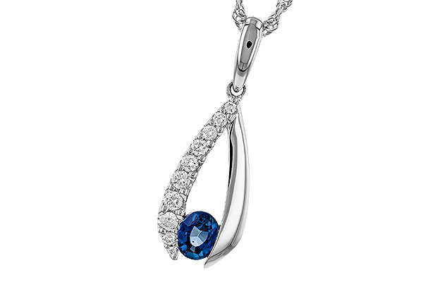 G320-79000: NECKLACE .38 SAPP .54 TGW (5x4 SAPP)