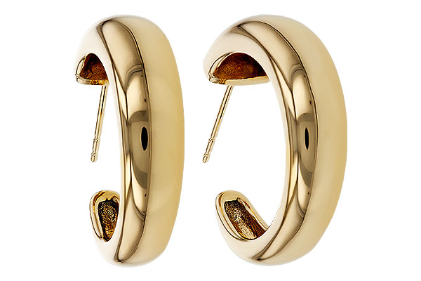 G320-80836: GOLD EARRINGS (20MM)