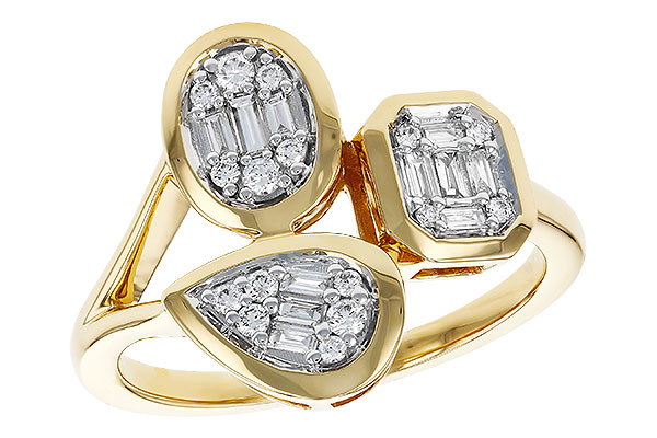 G320-81782: LDS DIA RG .12 TW BAGUETTE .25 TW