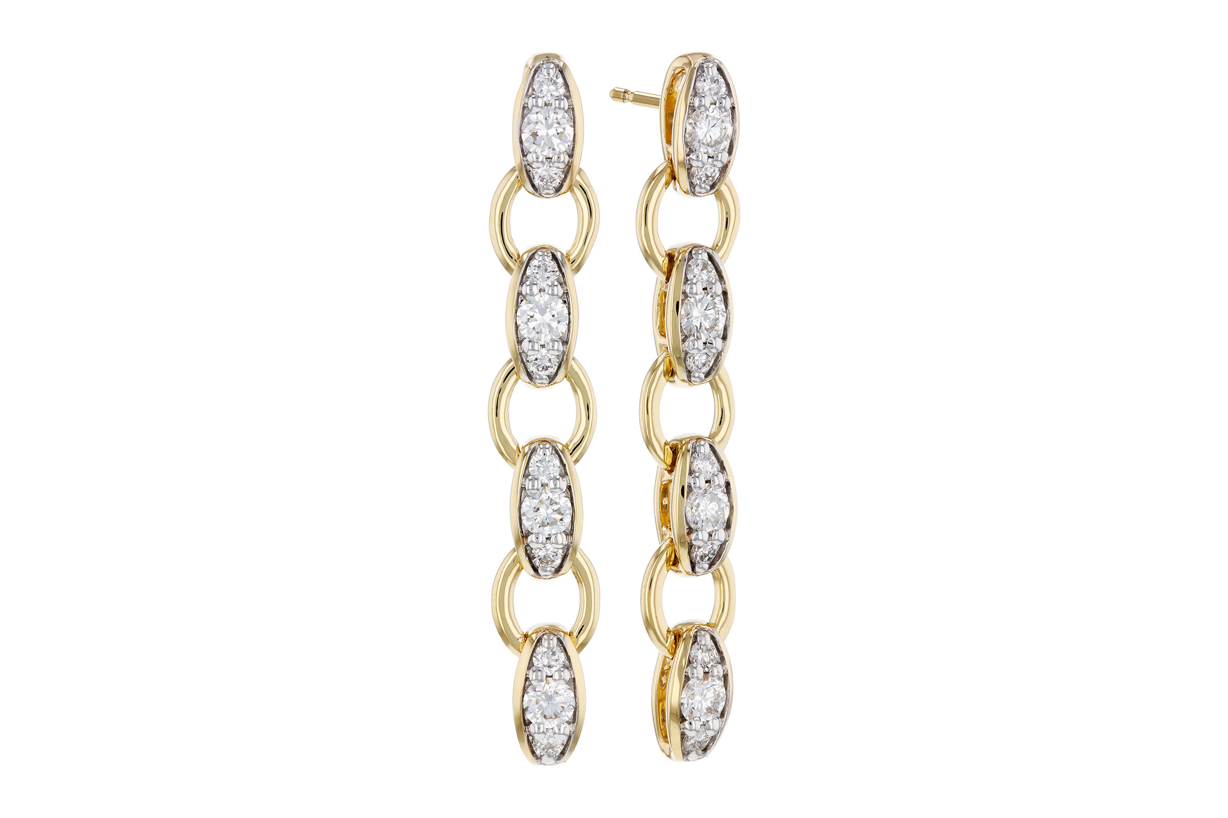 G321-65445: EARRINGS .65 TW
