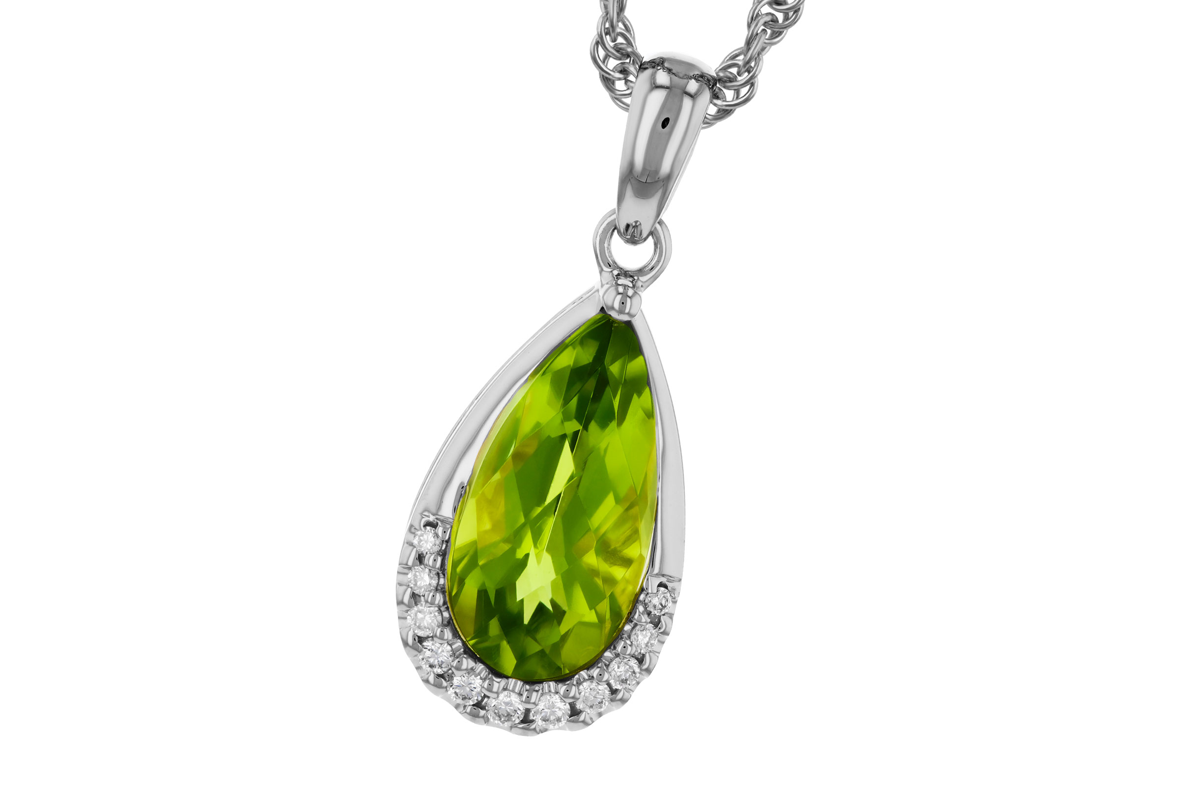 G321-66282: NECK 1.94 PERIDOT 2.00 TGW (12x6MM PS)