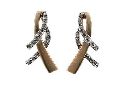 H047-09909: EARRINGS .15 TW