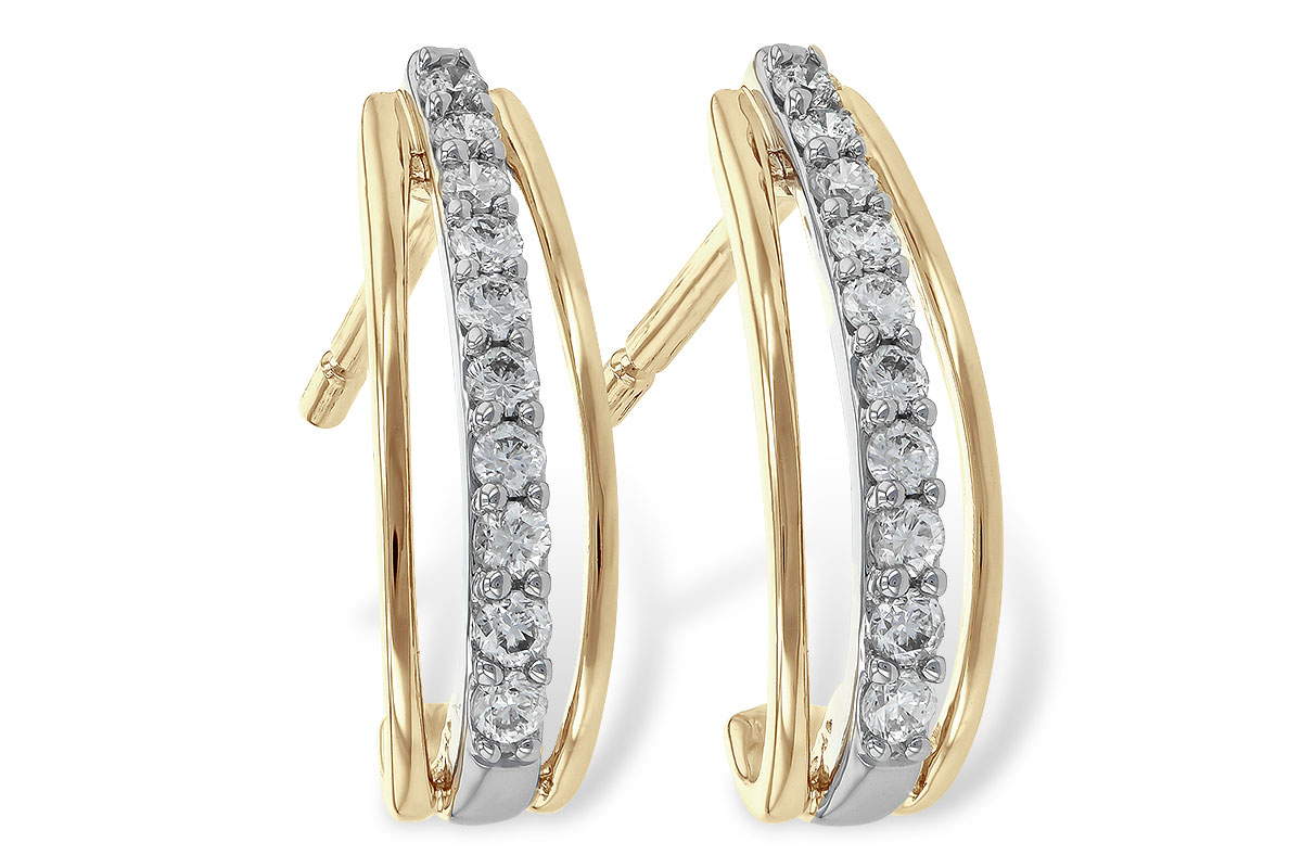 H230-75363: EARRINGS .19 TW