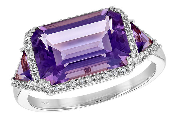 H236-19945: LDS RG 3.48 TW AMETHYST 3.70 TGW (12x8MM)