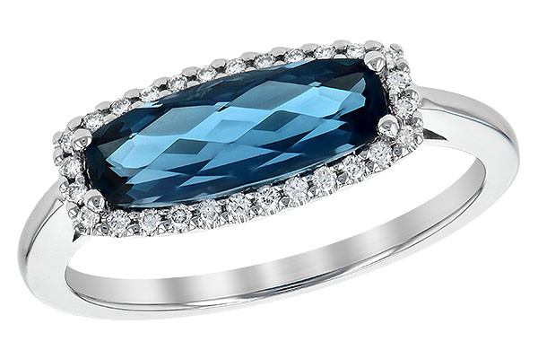H236-23618: LDS RG 1.79 LONDON BLUE TOPAZ 1.90 TGW
