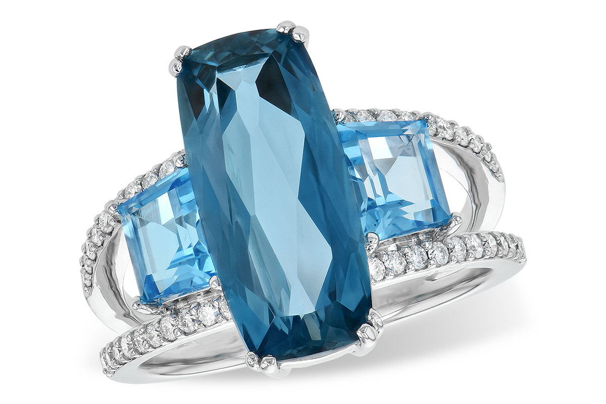 H236-24491: LDS RG 6.40 TW BLUE TOPAZ 6.67 TGW