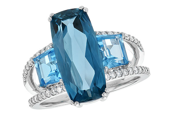 H236-24491: LDS RG 6.40 TW BLUE TOPAZ 6.67 TGW