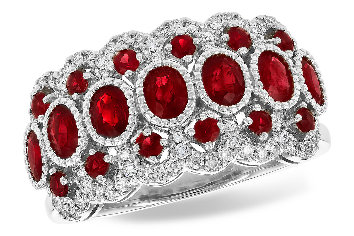 H318-94536: LDS WED RG 1.90 TW RUBY 2.15 TGW