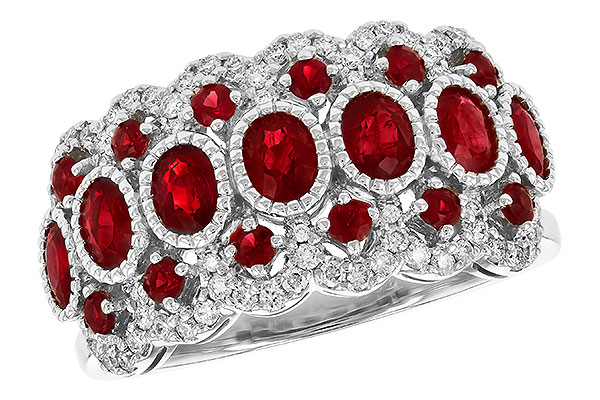 H318-94536: LDS WED RG 1.90 TW RUBY 2.15 TGW