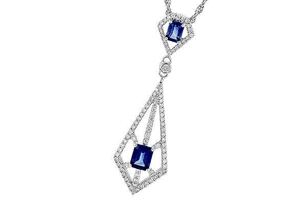 H318-95418: NECK .70 TW SAPP 1.00 TGW
