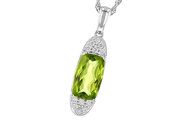 H318-99009: NECK 1.90 PERIDOT 2.00 TGW
