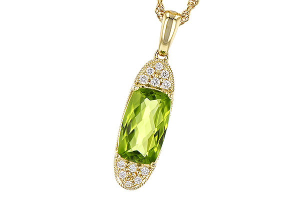 H318-99009: NECK 1.90 PERIDOT 2.00 TGW