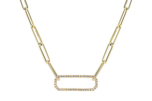 H319-82718: NECKLACE .50 TW (17 INCHES)