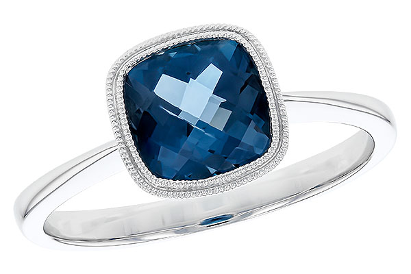 H319-87182: LDS RG 1.56 CT LONDON BLUE TOPAZ