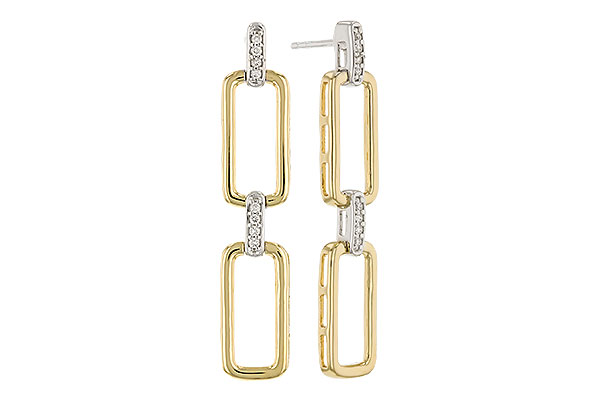 H319-89036: EARRINGS .08 TW