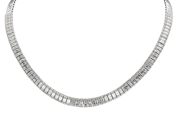 H319-89909: NECKLACE 9.26 E.C. 11.00 TW (16")