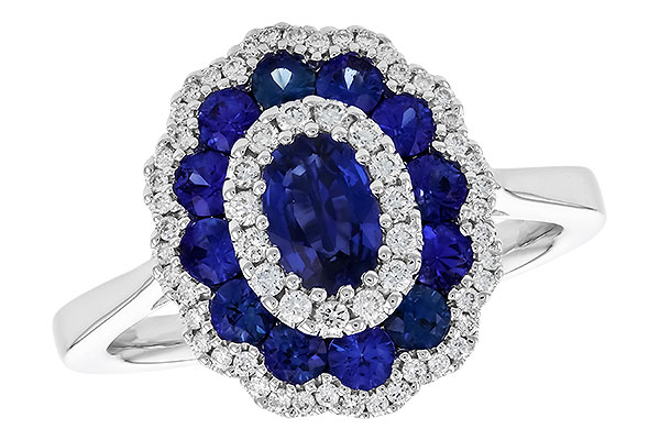 H319-90882: LDS RG 1.33 TW SAPPHIRE 1.56 TGW (6x4 MM SAPP)