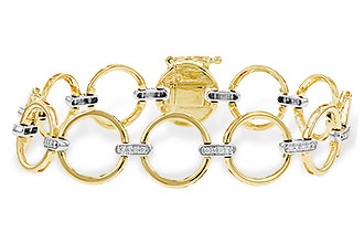 H320-73591: BRACELET .24 TW (7 INCHES)