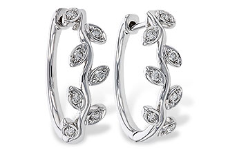 H320-75418: EARRINGS .25 TW