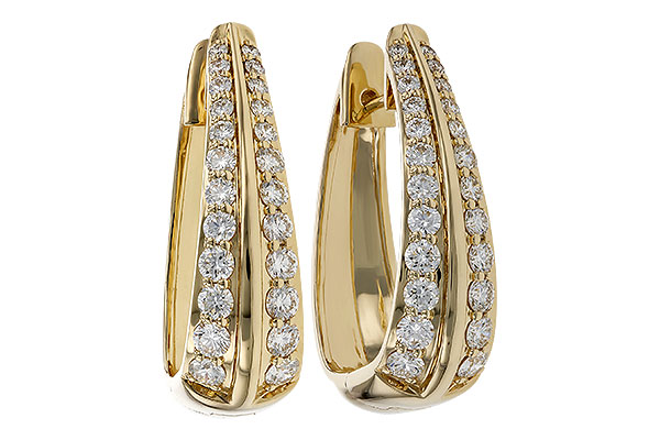 H320-76309: EARRINGS 2.00 TW