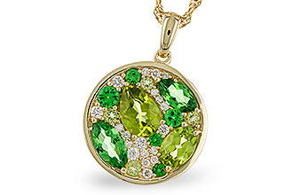 H320-77200: NECK 2.20 TW SEMI-PRECIOUS (TSAV, PER) 2.37 TGW