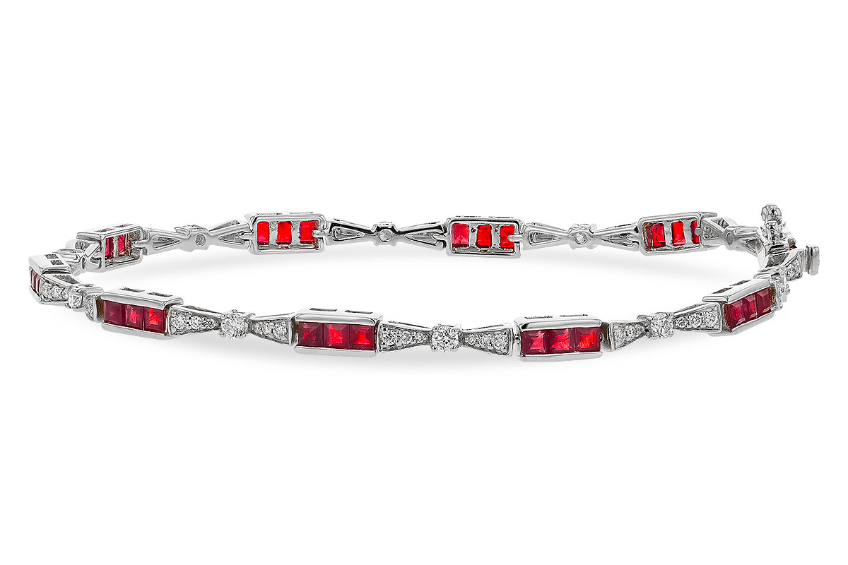 H320-79036: BRACELET 2.05 RUBY 2.70 TGW (7")