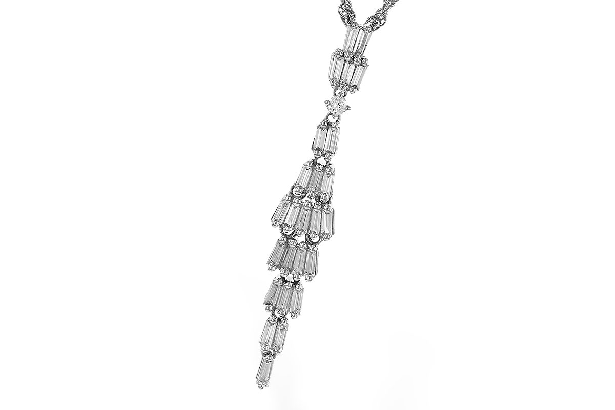 H320-79054: NECKLACE .33 BAG .35 TW