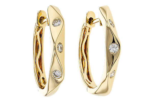 H320-80863: EARRINGS .15 TW