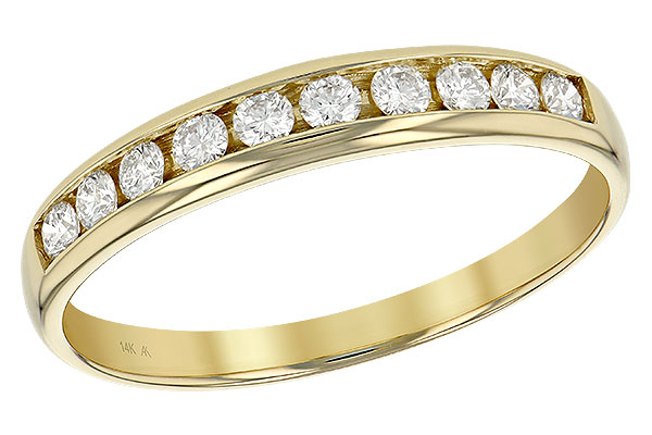 K138-97245: LDS WED RG .25 TW (10 STONES)