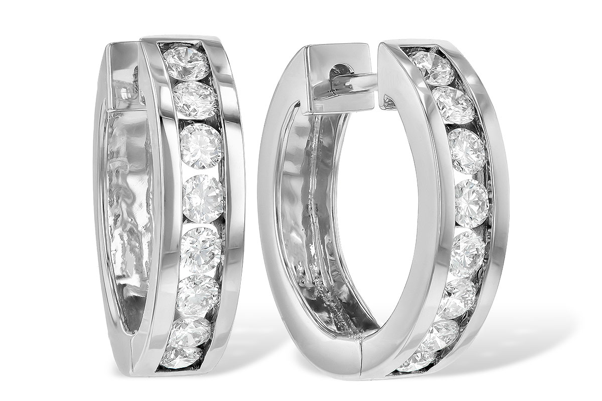 K231-67191: EARRINGS 1 CT TW